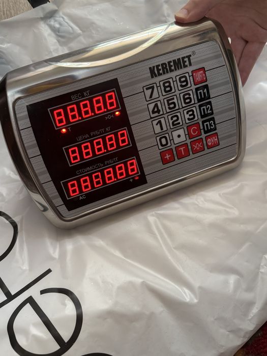 Блютуз весы беспроводные KEREMET до 150кг