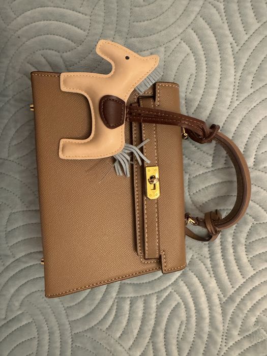 Чанта Kelly бежово/кафява