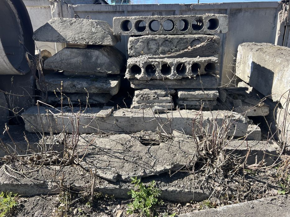 Фундаментные блоки 4,5,6, плиты