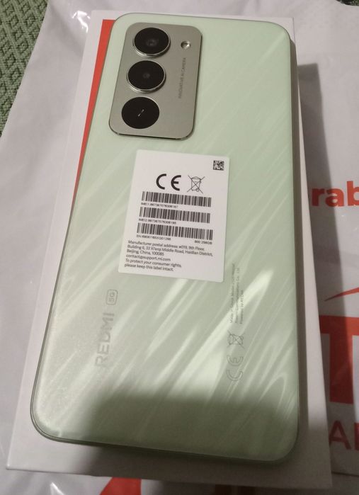 Xiaomi redmi 15 5G 8 RAM 256 ром гаранция пълен комплект