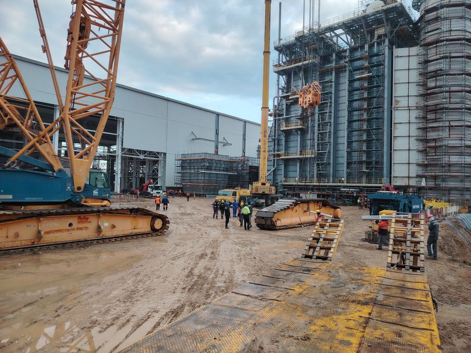 Транспортно Логистические Услуги. Перевозка негабарита на тралах.