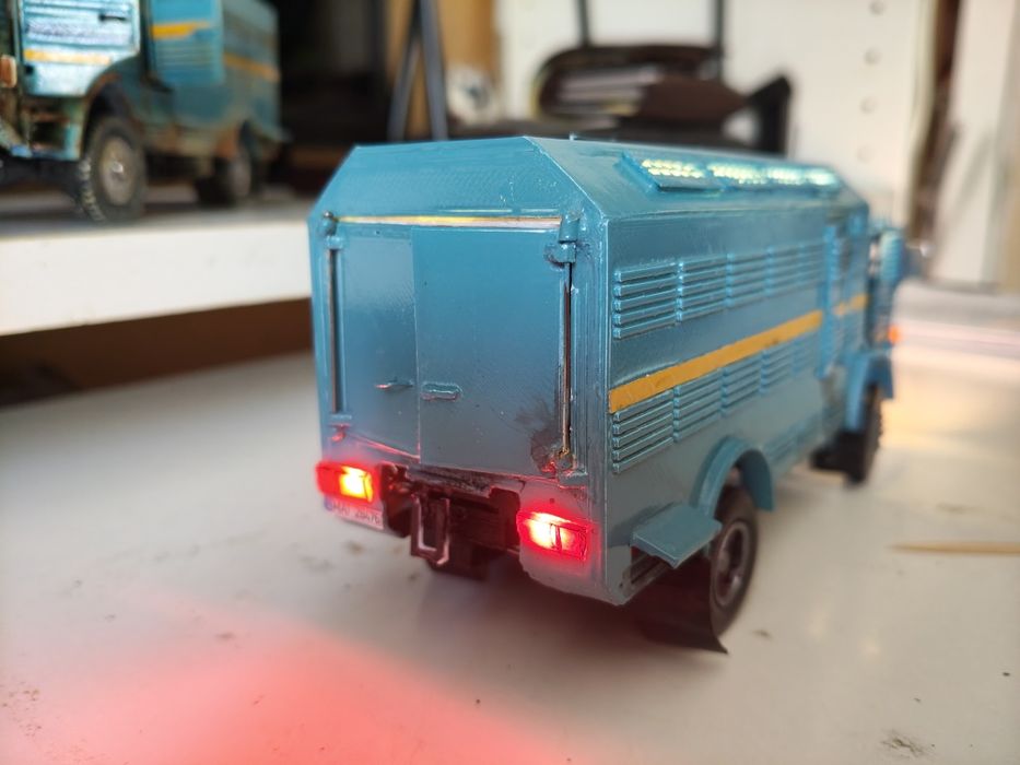 Macheta camion DAC Jandarmeria Romana