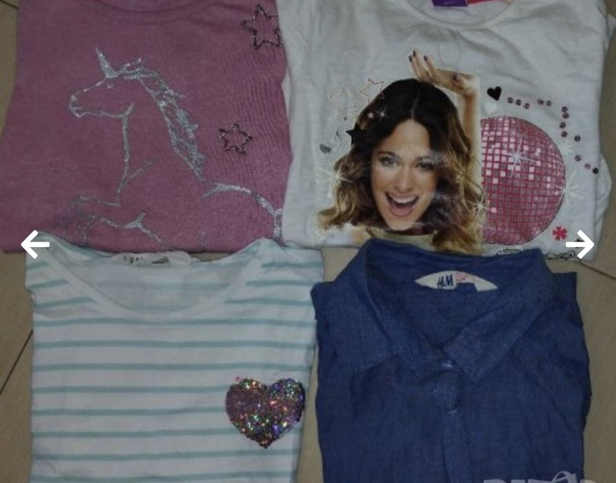 Лот от дрехи за момиче