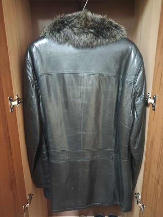 Куртка кожаная б/у