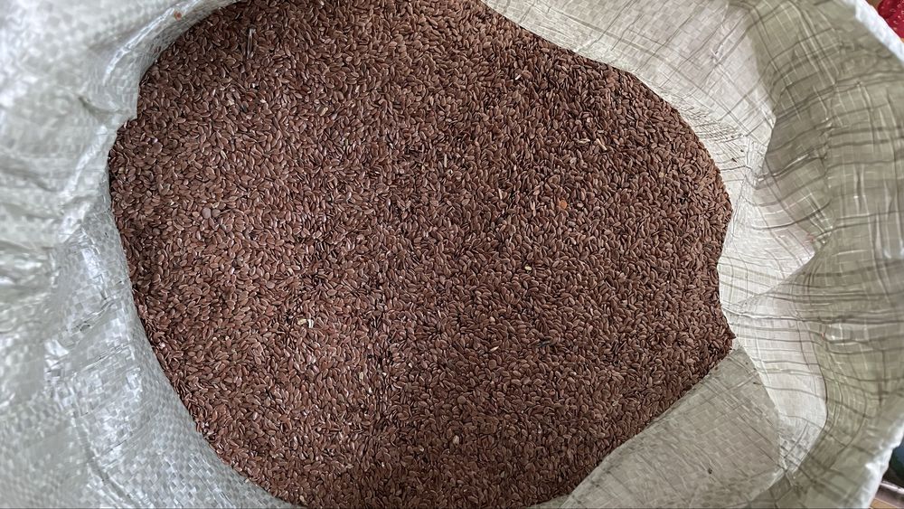 Продам два мешка пщеницы 4 мешка лён