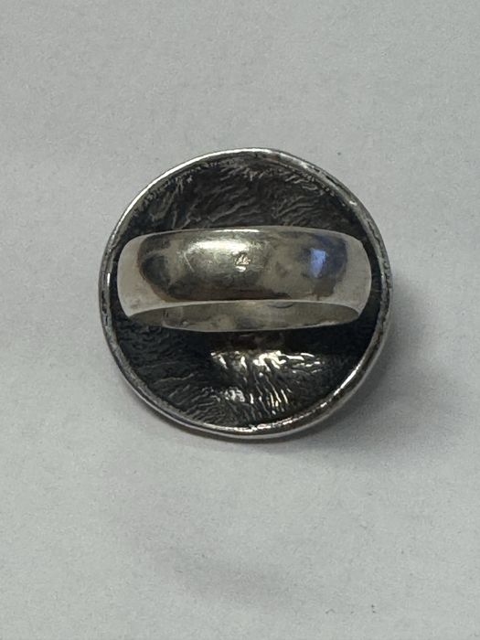 дамски сребърен пръстен с перла 12.85гр 925