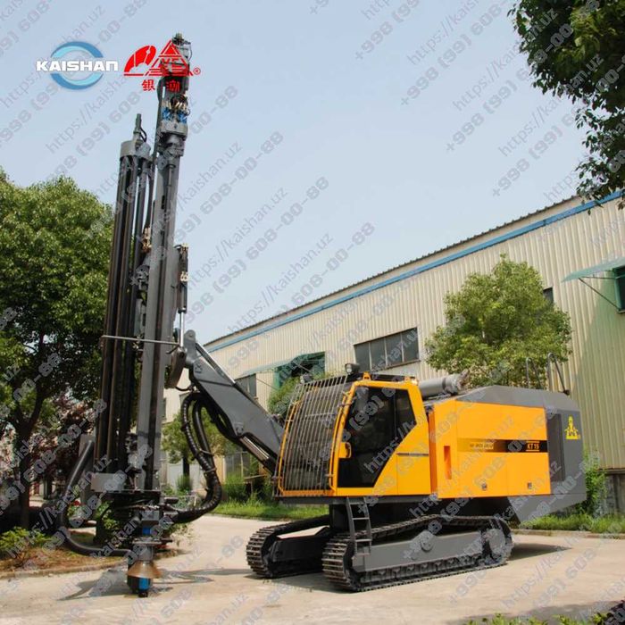 Интегрированная буровая KAISHAN KT(YC)-15: глубина 35м, диаметр 190мм