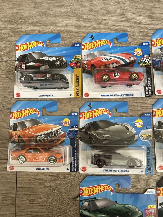 Hot wheels колички Ferrari bmw toyota supra audi McLaren formula hotwheels