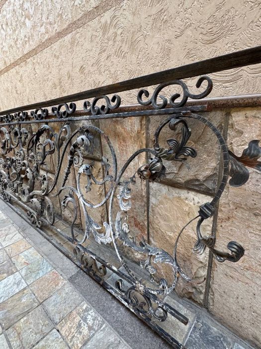 Перила, ограждения, металл Б/у.