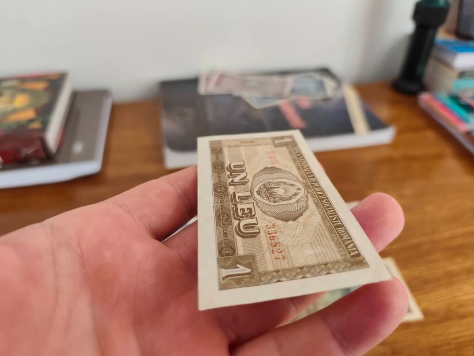 Vand 1 bancnota 1 leu 1966,iesita din circulatie,de colectie