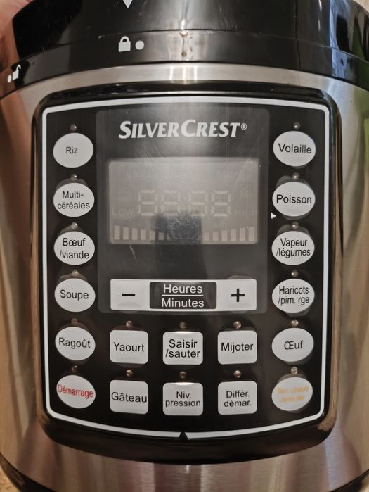 Oala sub presiune electrica Silvercrest