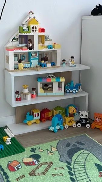 Полка настенная и настольная для книг и цветов