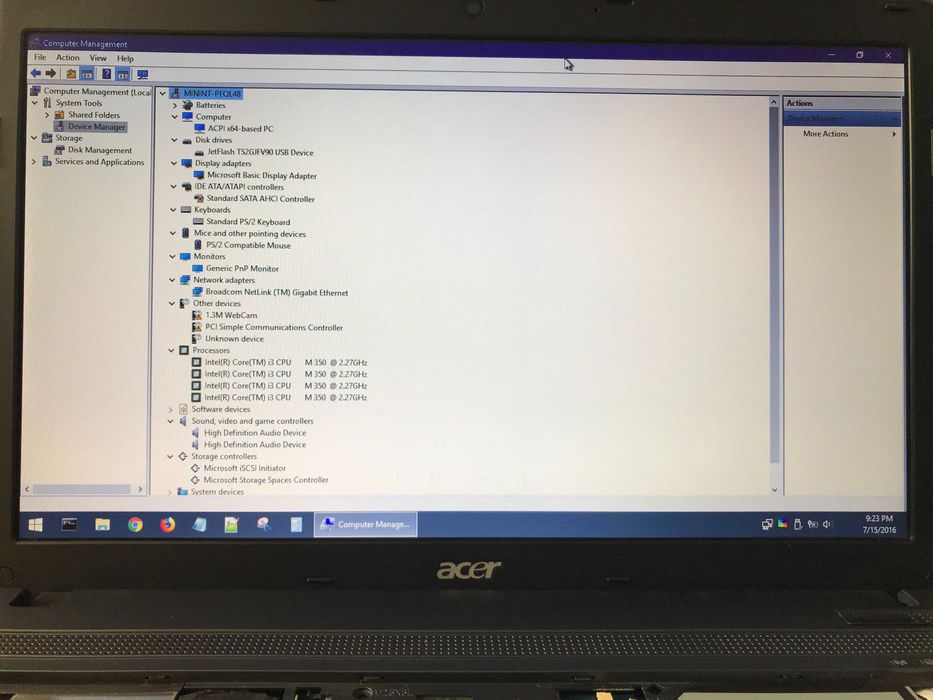 Части за лаптоп Acer TravelMate 5740G