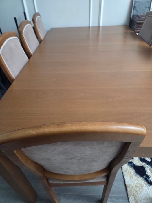 Продам стол со стульями б/у