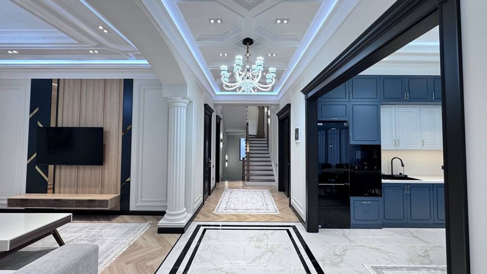 Продам еаро дом Sayram Village 6 соток 3 уровня 6 комнат 450м2