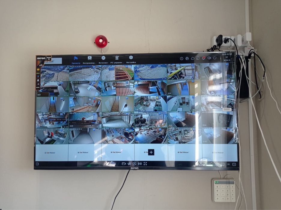 Видеонаблюдение и пожарка под ключ