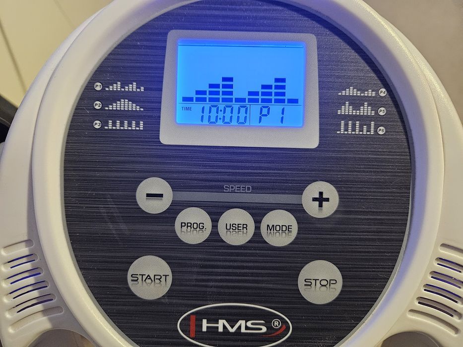 Aparat vibromasaj HMS, 3 curele incluse, greutate utilizator 120 kg