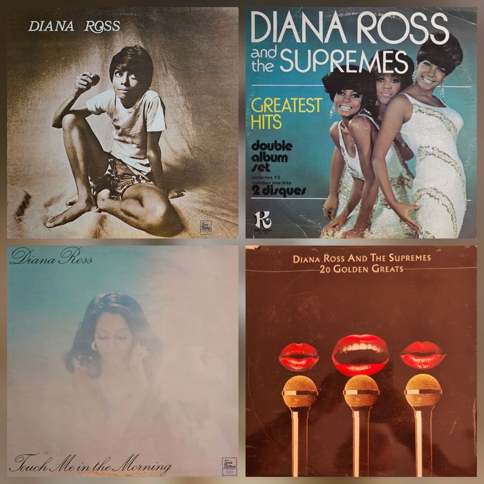Discuri vinil (vinyl) Diana Ross și The Supremes.