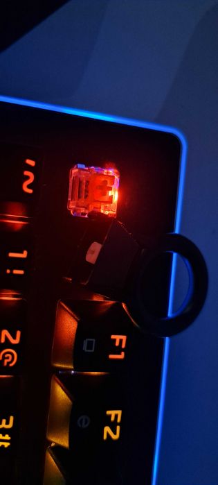 Tastatura de gaming marvo mecanica kg940 led-uri pe margin tastiera