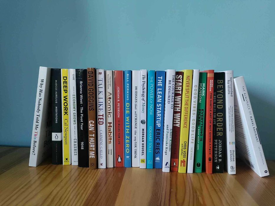 Разделям се с книги за личностно равитие!