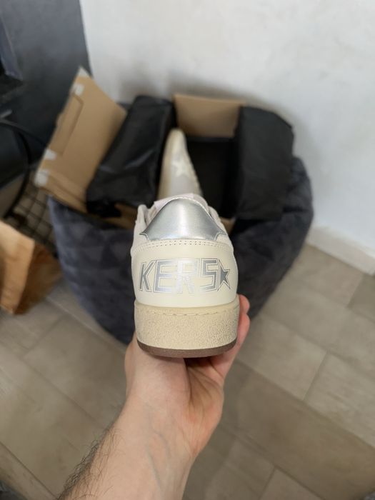 Golden Goose Ball Star Cloud White