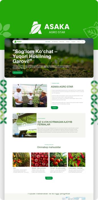 Veb sayt yaratish xizmati