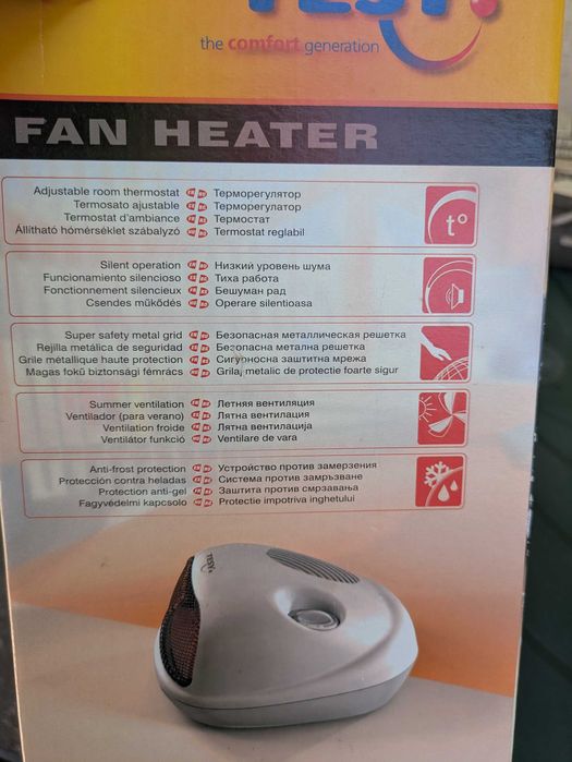 Вентилаторна печка Tesy HL 200H - 2000 W