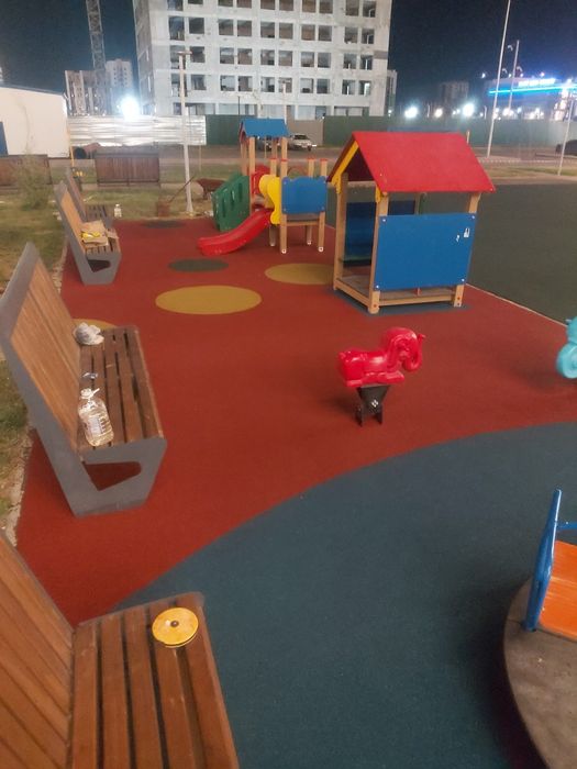 От 4800тг 1м² Резиновое покрытия