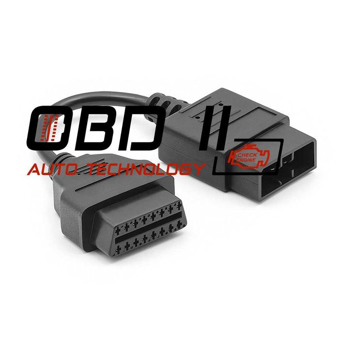 Кабел / Преходник / Адаптер за Subaru 9 Пин Pin Субару Delphi Autocom