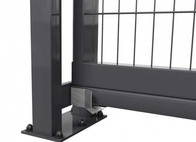 Poarta autoportanta / poarta culisanta in consola/ plasa dubla /