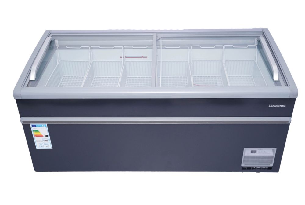 Морозильник Leadbros 620 л синий