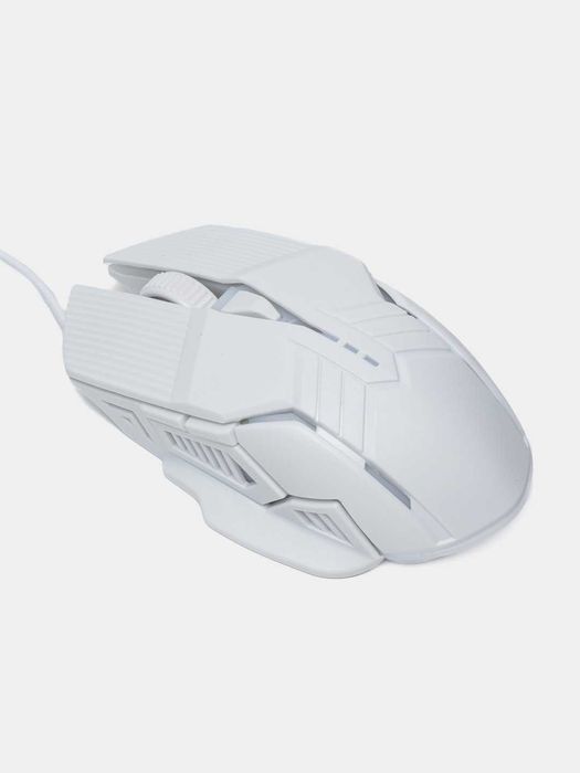 Sichqoncha kompyuter o'yini uchun, simli, yoritilgan