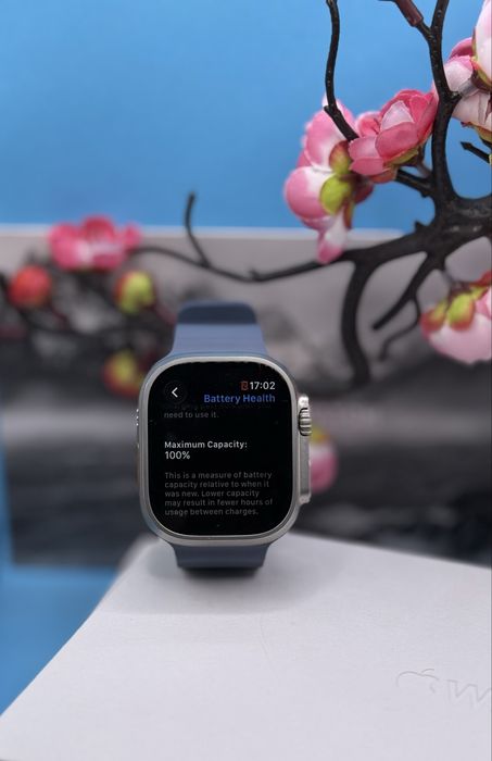 ГАРАНЦИОНЕН!Apple Watch Ultra 3, GPS, Cellular, Natural Titanium 49mm,