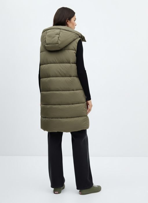 MANGO дълъг елек / грейка два цвята