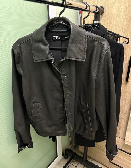 Тъмно кафяво яке ZARA