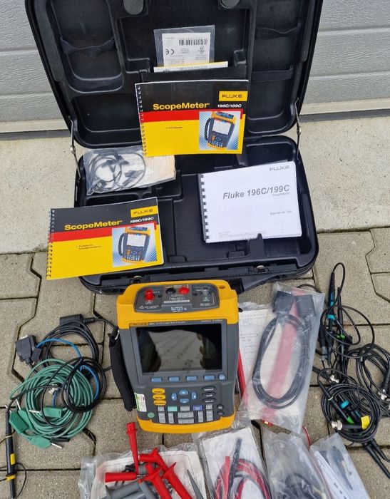Osciloscop digital Fluke 199C ScopeMeter Color  200Mhz K nou