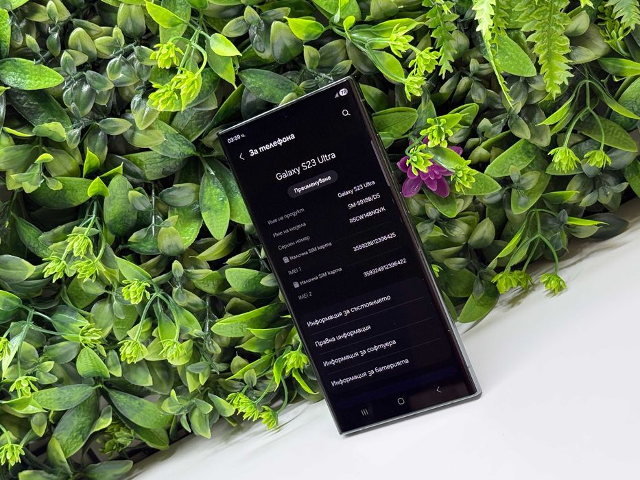 ! КаТо НоВо! Samsung S23 Ultra 256GB Graphite Гаранция