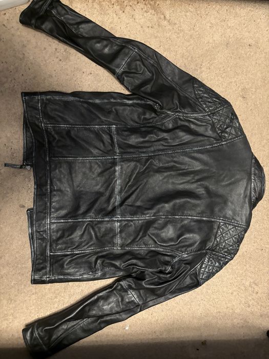 Jacheta din piele de vitel Mustang