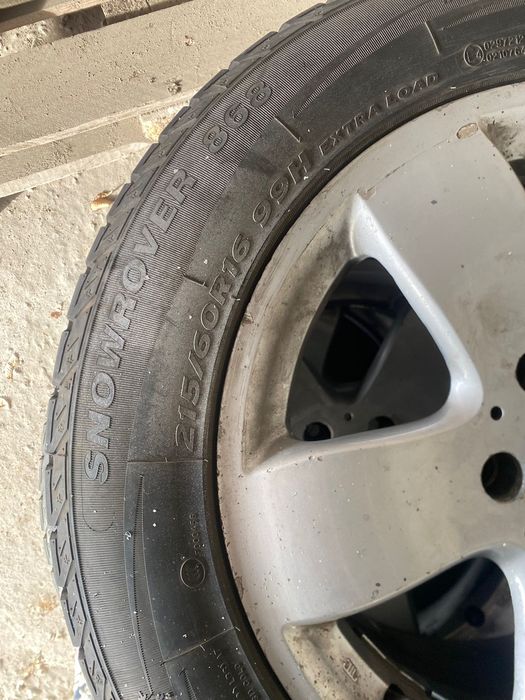 Шины с дисками R16 на мерс W211