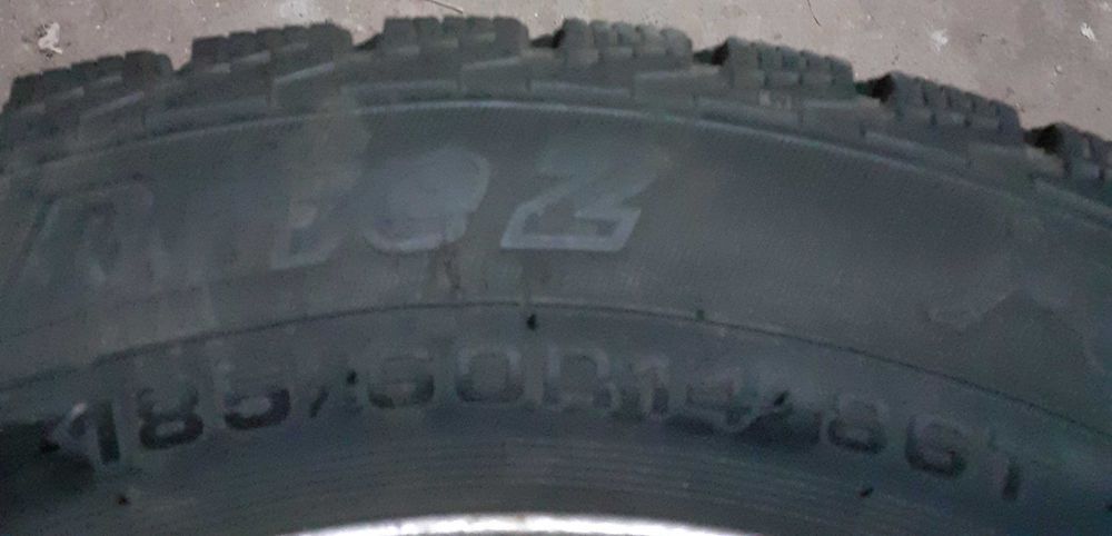 Джанти с руски зимни гуми 185/60/R14"Cordiant" DOT 2921 4*100  VWГолф