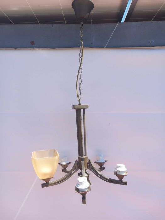 Lustra cu cinci brate, bonus cinci becuri.