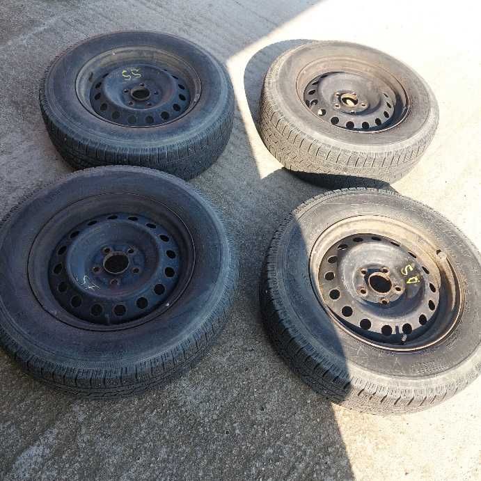 jante tabla + anvelope 215/70r16  M+S -5x114.3 Mitsubishi ,etc