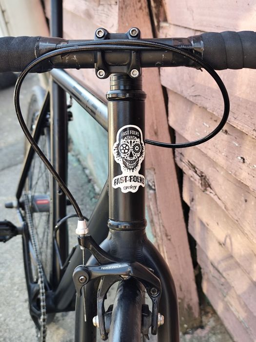 Bicicleta cursiera Fixie Inc. schimbator Sram Automatix 2 viteze autom