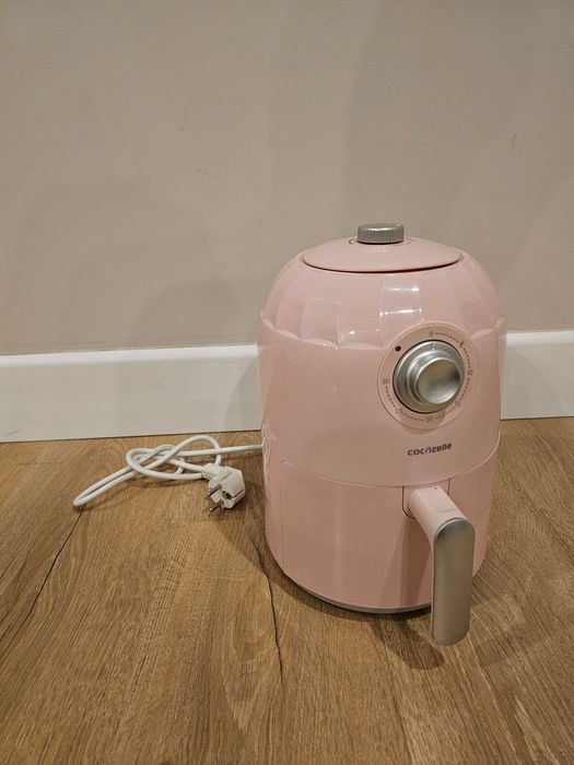 Friteuză cu aer cald (Airfryer) 2L, Roz - Stare perfectă