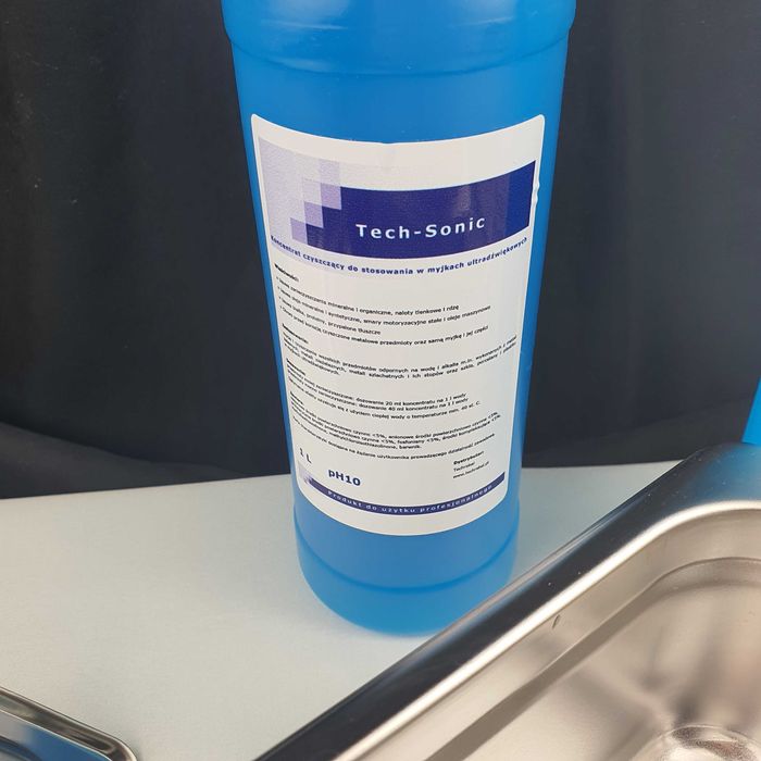 Aparat Profesional pt Curățare cu Ultrasunete din Inox cu 2L Soluție