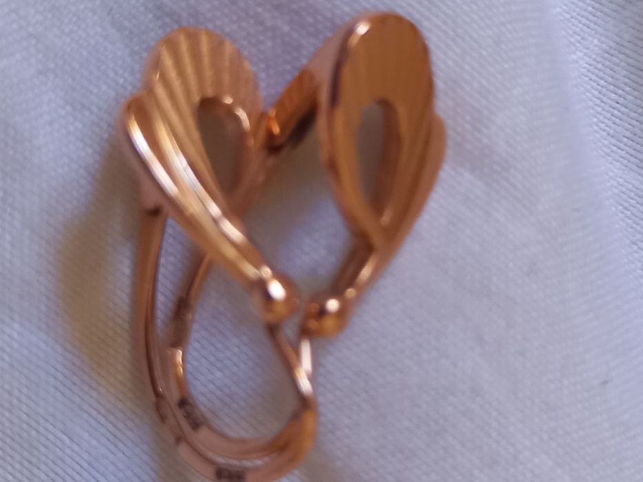 Серьги  золото 585 проба