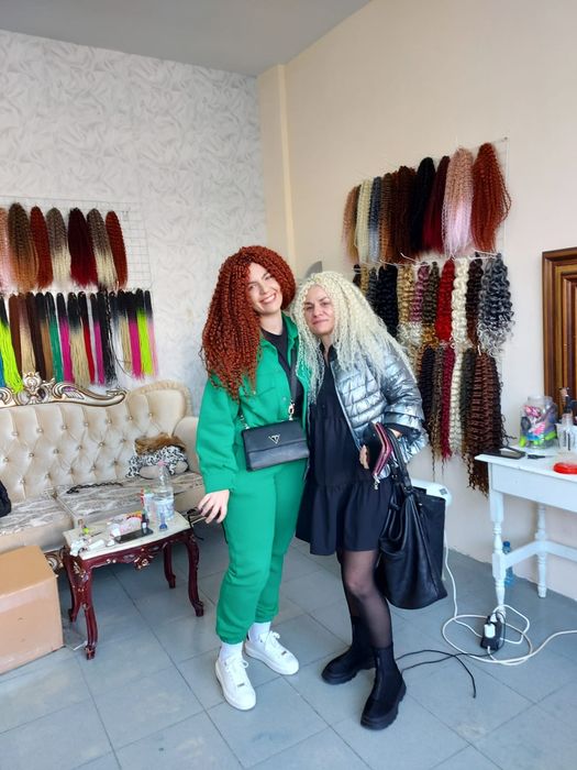 Разпродажба ,поставяне на Афро къдрици ,туистери ,синегалски плитки