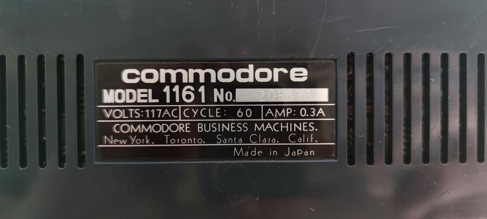 Masina calcul calculator Commodore 1161  colectie foarte rar