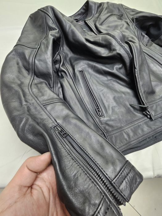 Geacă moto din piele Oxford L nouă