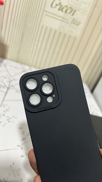 Чехол на iphone 13 pro черный новый